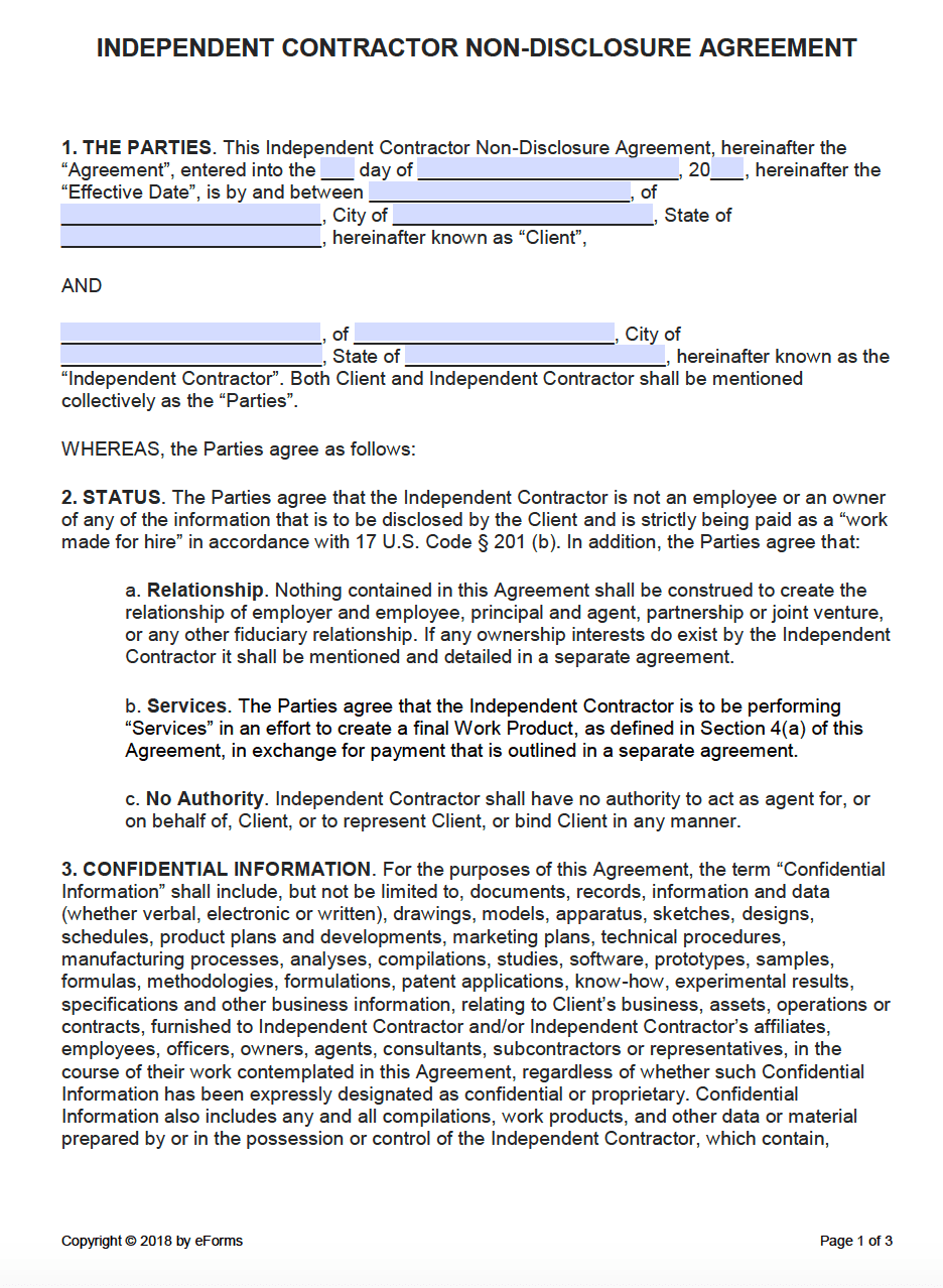 Model Non-Disclosure Agreement - ILPA